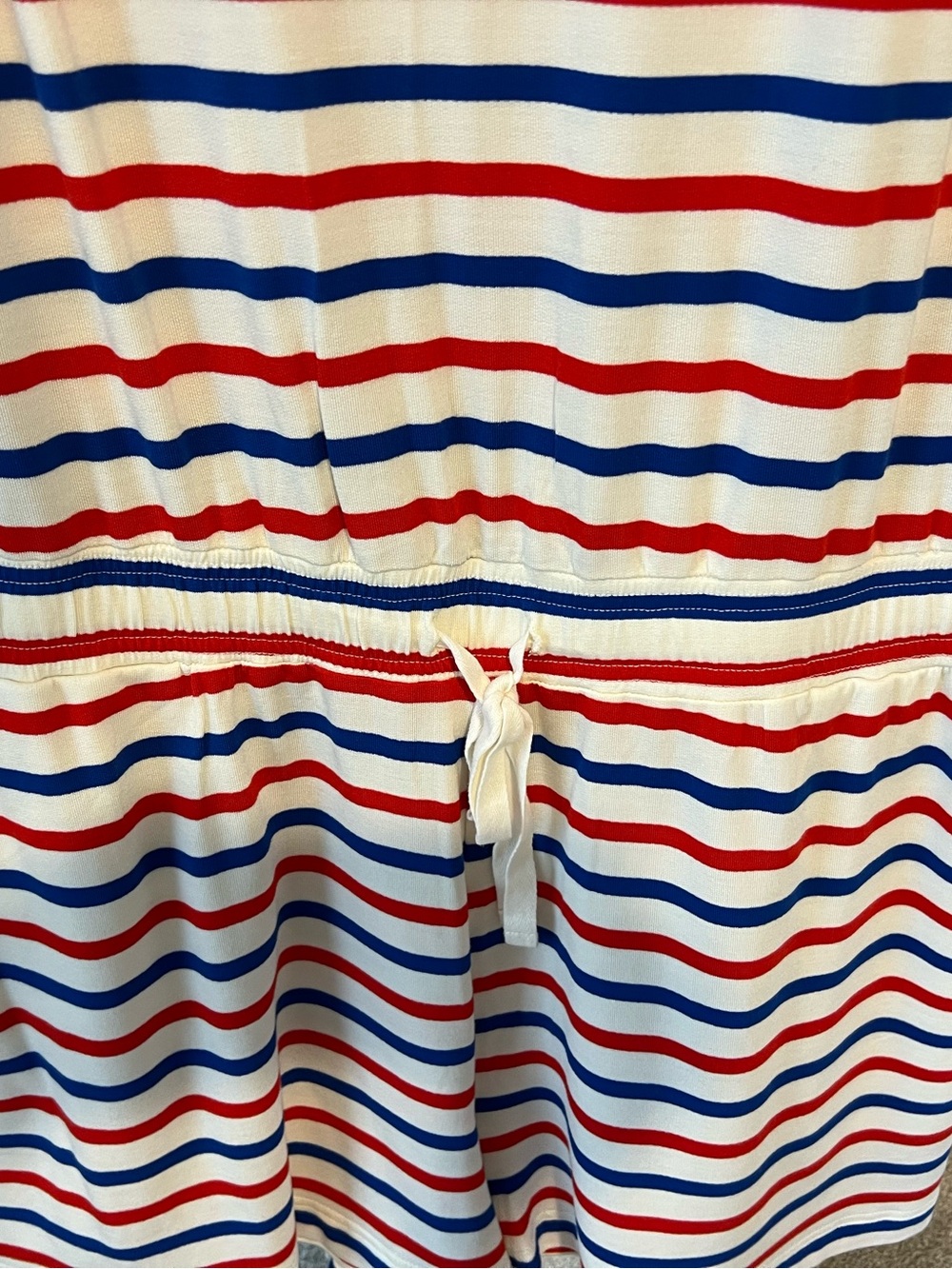 Lou & Grey Red, White & Blue Striped Knit Piece